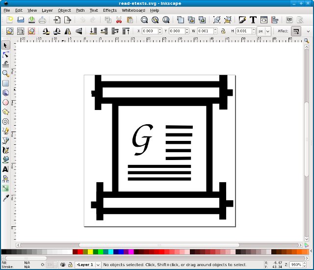 Using Inkscape to create an Activity icon