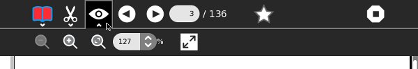 The new View Toolbar.